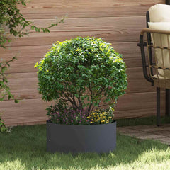 vidaXL Planter Ring 40 x 40 x 20 cm Cold-rolled Steel 5 pcs 40 cm