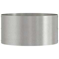vidaXL Planter Ring 5 pcs Silver 40 x 40 x 20 cm Stainless Steel 6