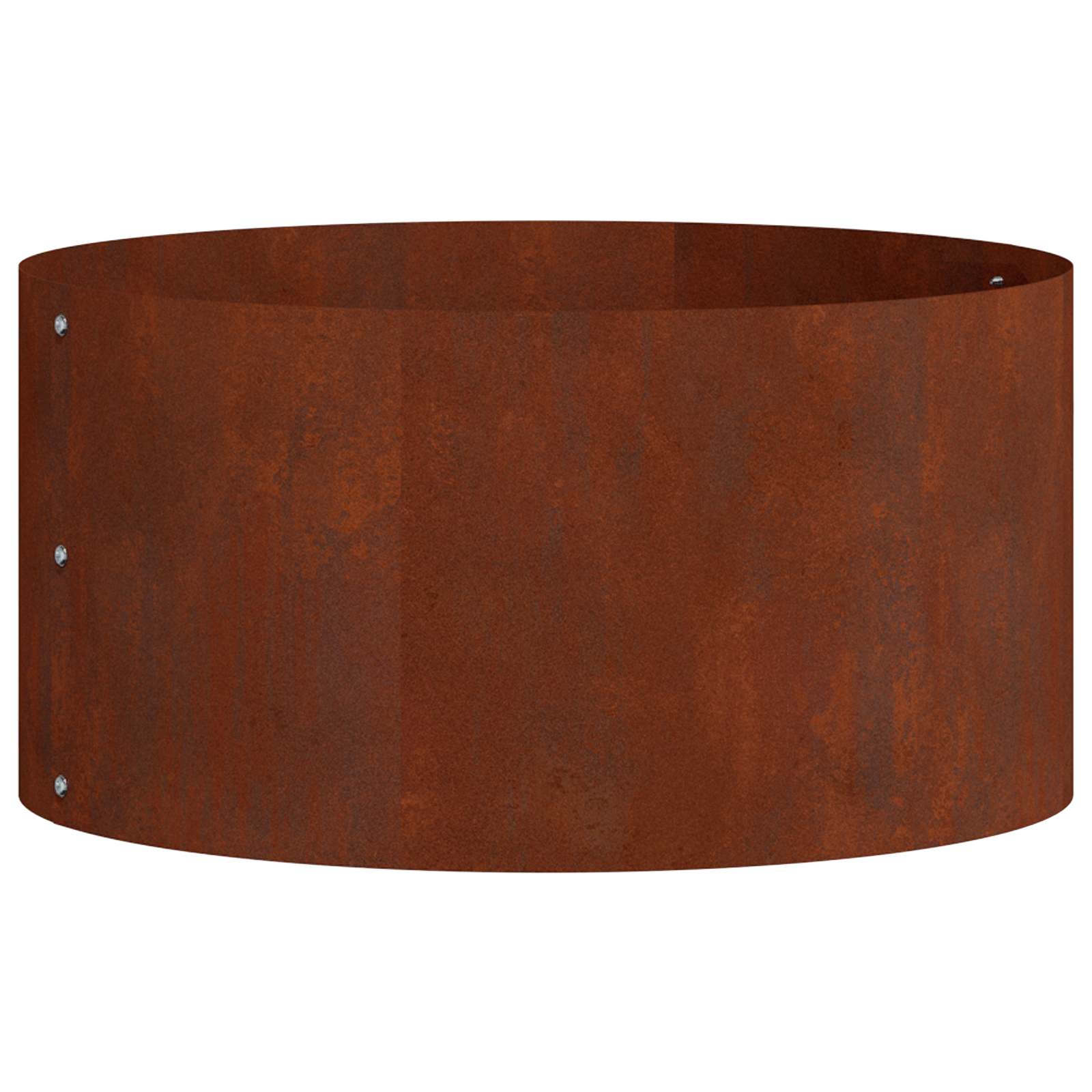 vidaXL Planter Ring Rusty 40 x 40 x 20 cm Weathering Steel 2