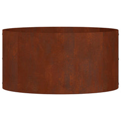vidaXL Planter Ring 5 pcs Rusty 40 x 40 x 20 cm Weathering Steel 6