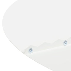 vidaXL suitable for Flat Tree Rings 5 pcs White Ø30/60 cm Steel 6