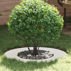 vidaXL suitable for Flat Tree Ring White Ø40/70 cm Steel 1