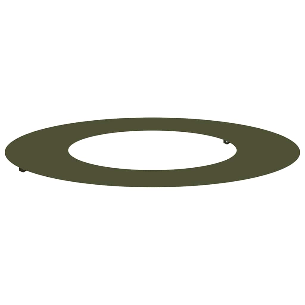 vidaXL Tree Ring Olive Green Ø40/70 cm Cold-rolled Steel 2