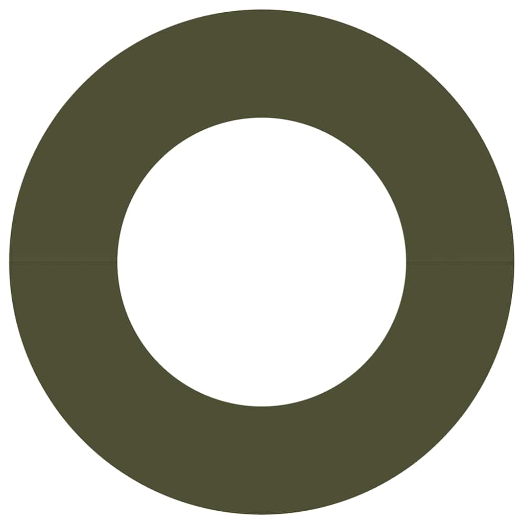vidaXL Tree Ring Olive Green Ø40/70 cm Cold-rolled Steel 5