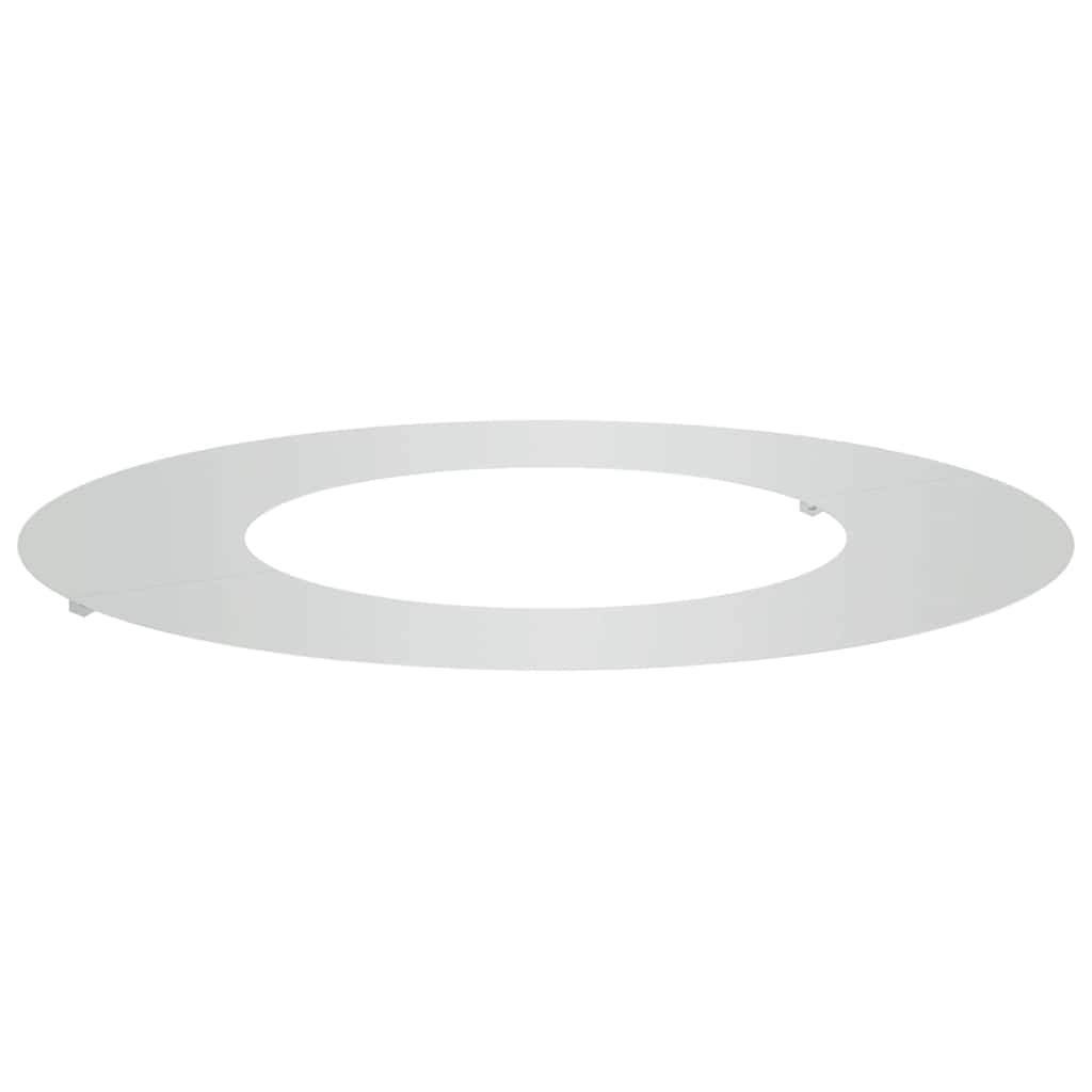 vidaXL suitable for Flat Tree Ring Silver Ø40/70 cm Galvanised steel 2