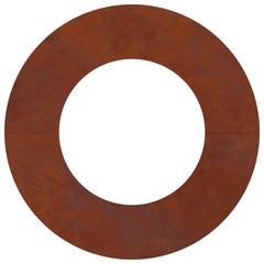 vidaXL suitable for Flat Tree Ring Rusty Ø40/70 cm 6