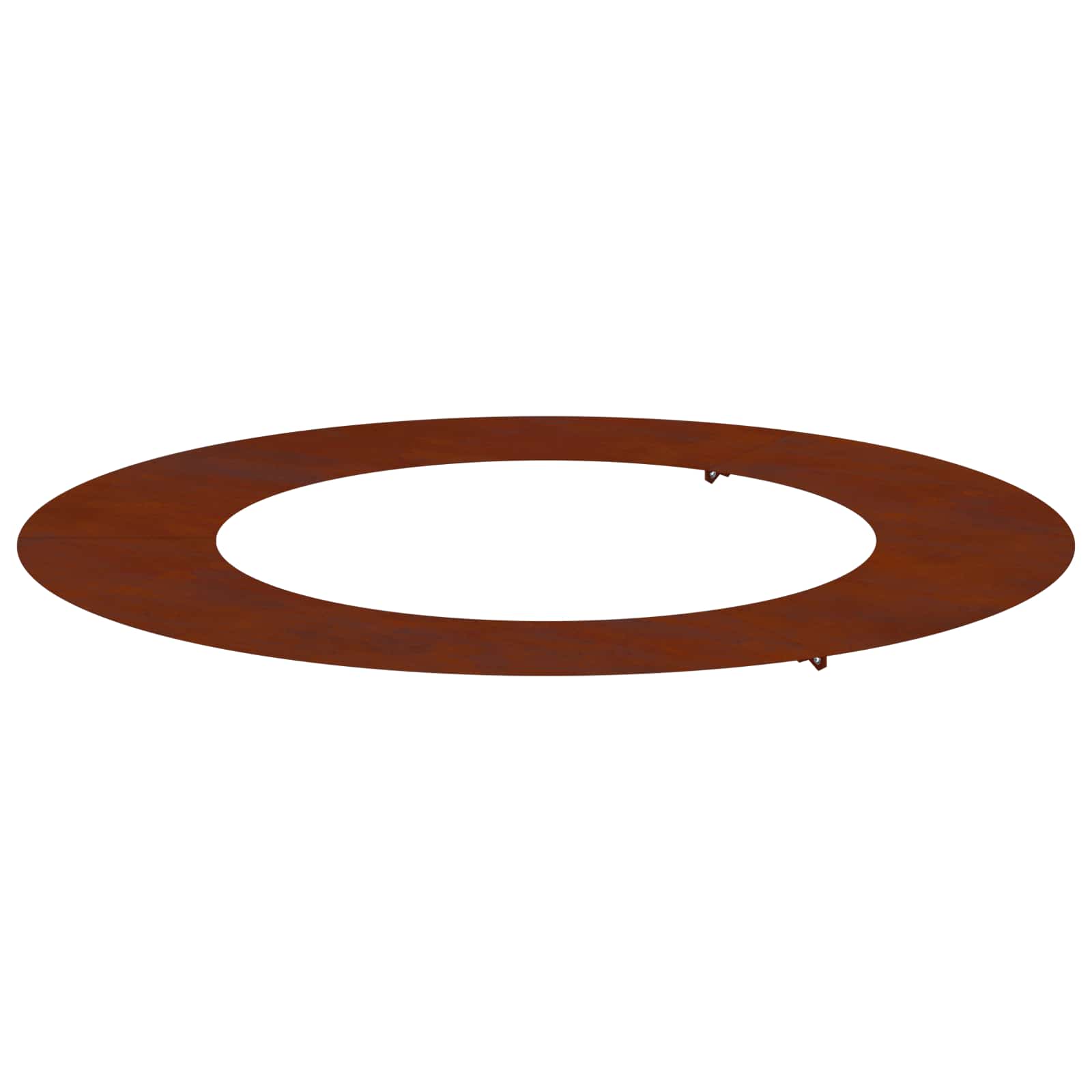 vidaXL suitable for Flat Tree Ring Rusty Ø50/80 cm 2