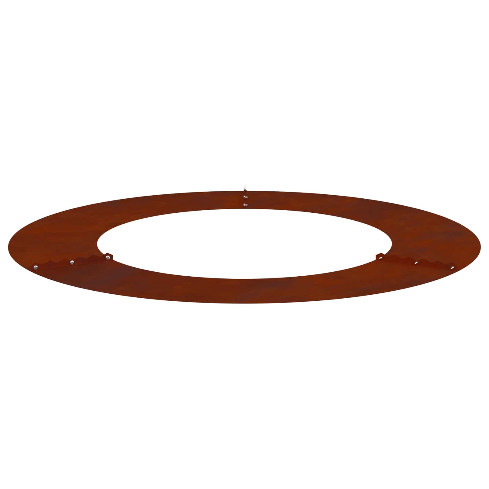 vidaXL suitable for Flat Tree Ring Rusty Ø50/80 cm 5