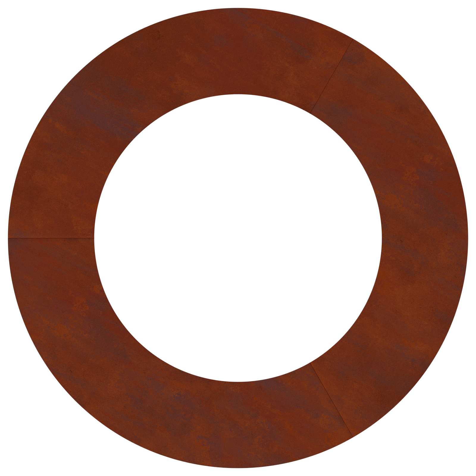 vidaXL suitable for Flat Tree Ring Rusty Ø50/80 cm 6