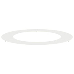 vidaXL suitable for Flat Tree Ring White Ø60/90 cm Steel 2