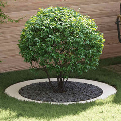 vidaXL suitable for Flat Tree Ring White Ø90/120 cm Steel 1