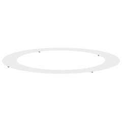 vidaXL suitable for Flat Tree Ring White Ø90/120 cm Steel 2