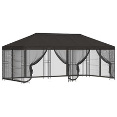 6 x 3 m Polyester and Steel 190 gsm Anthracite