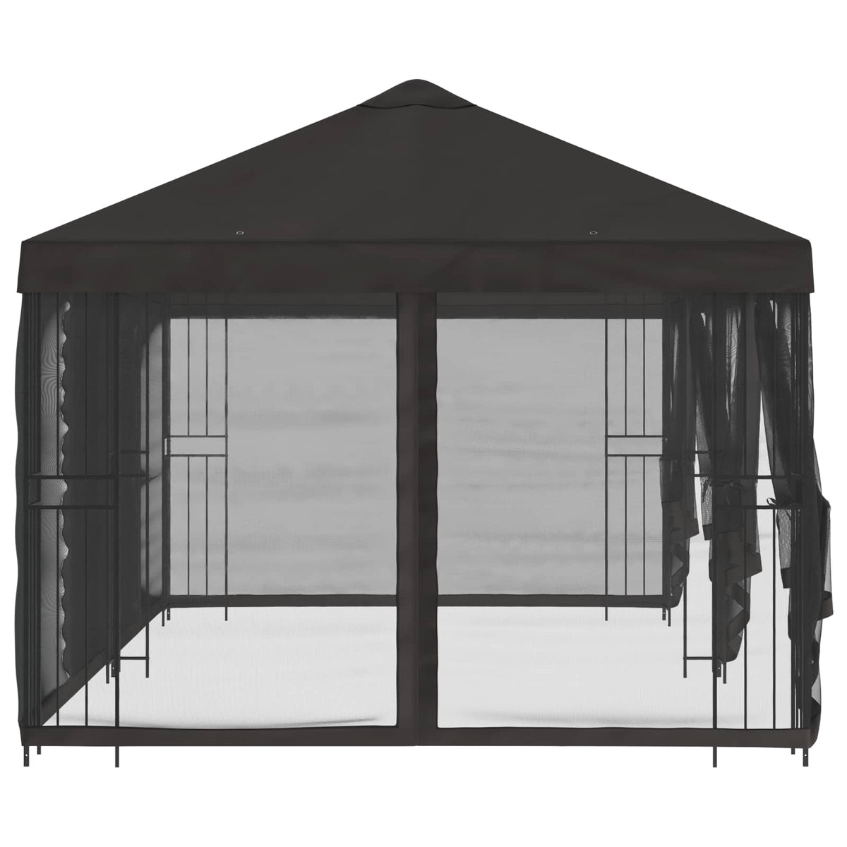 6 x 3 m Polyester and Steel 190 gsm Anthracite