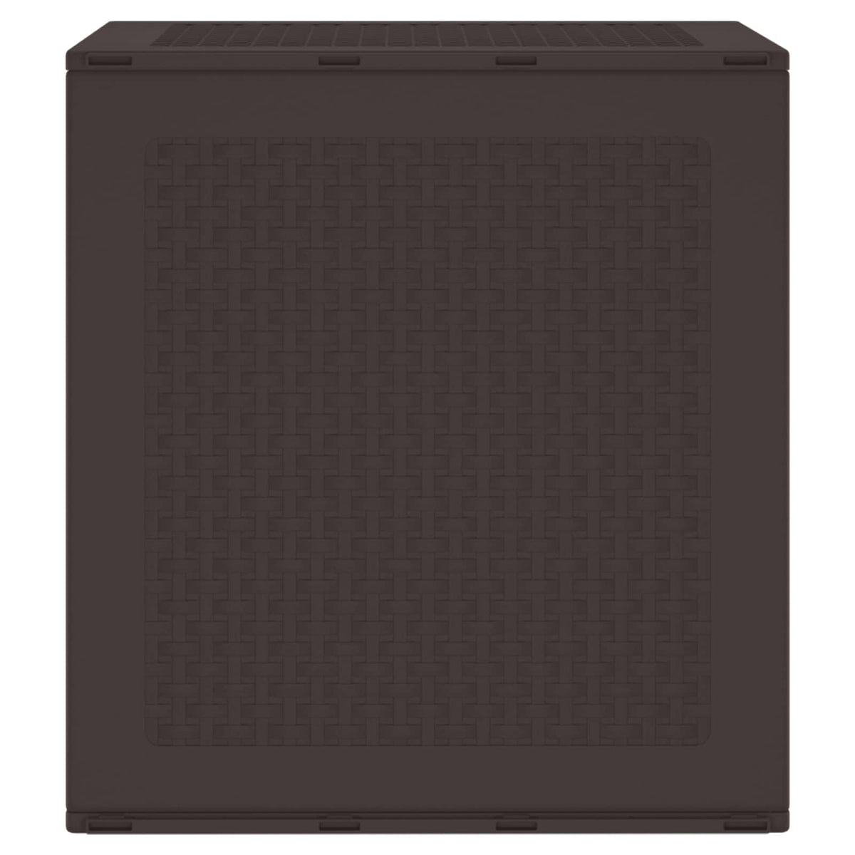 Storage Box 55 x 53 x 57 cm Polypropylene Brown