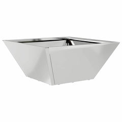vidaXL Garden Planter 5 pcs Silver 35 x 35 x 15 cm Galvanised Steel 5