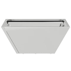 vidaXL Garden Planter 5 pcs Silver 35 x 35 x 15 cm Galvanised Steel 6