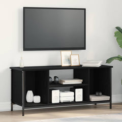 vidaXL TV Cabinet 102 x 35 x 45 cm Black Oak Engineered Wood 1