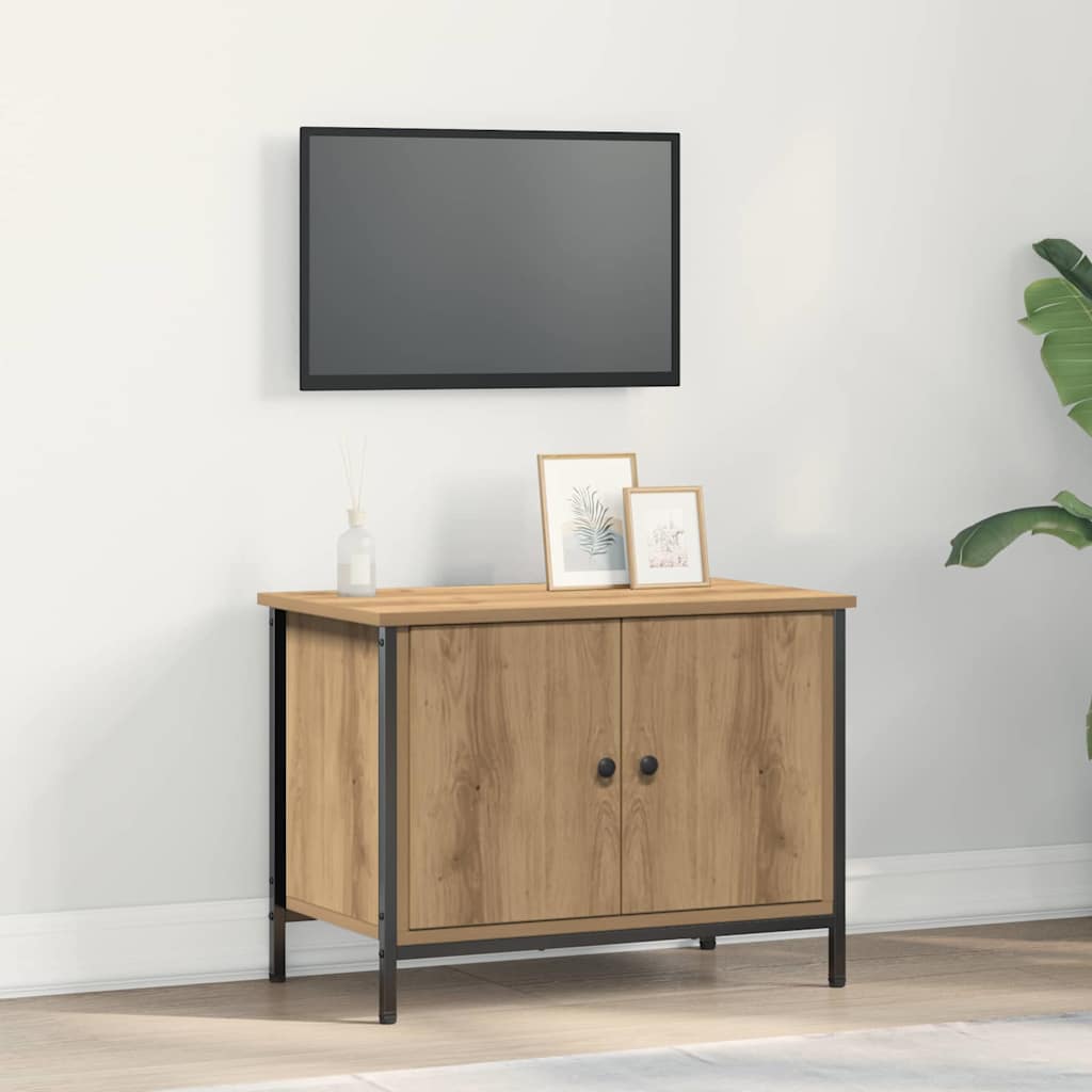 vidaXL TV Cabinet 60 x 35 x 45 cm Artisan Oak Engineered Wood 1