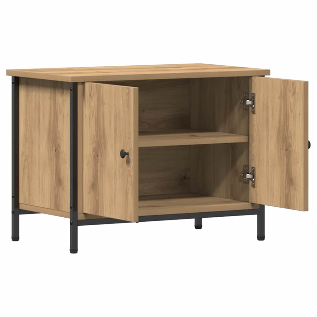 vidaXL TV Cabinet 60 x 35 x 45 cm Artisan Oak Engineered Wood 5