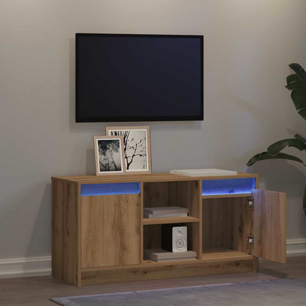 vidaXL TV Units 100 x 34 x 50 cm Brown Engineered wood 5