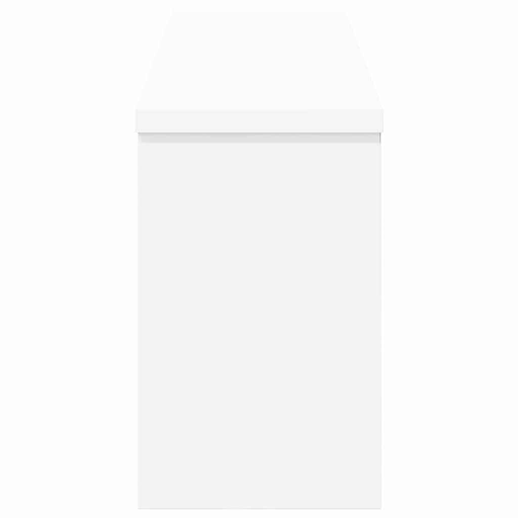 vidaXL Wall-Mounted Coat Rack Wall-Mounted White 75 x 16 x 26 cm 6