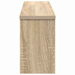 vidaXL Wall-Mounted Coat Rack Wall-Mounted Sonoma Oak 75 x 16 x 26 cm 6