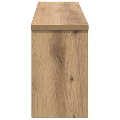 vidaXL Wall-Mounted Coat Rack Wall-Mounted Artisan Oak 75 x 16 x 26 cm 6