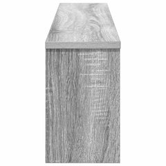vidaXL Wall-Mounted Coat Rack Wall-Mounted Grey Sonoma Engineered wood 6