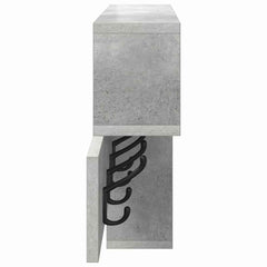 vidaXL Wall-Mounted Coat Rack Wall-Mounted Concrete Grey 6