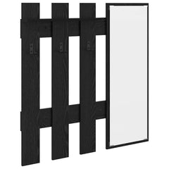 Wall-Mounted Coat Rack Engineered Wood