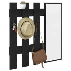 Wall-Mounted Coat Rack Engineered Wood