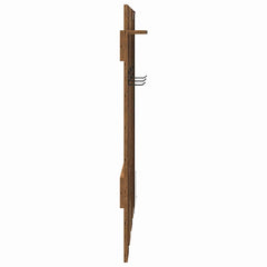 vidaXL Wall-Mounted Coat Rack Wall-Mounted Old Wood 100 x 10 x 100 cm 6
