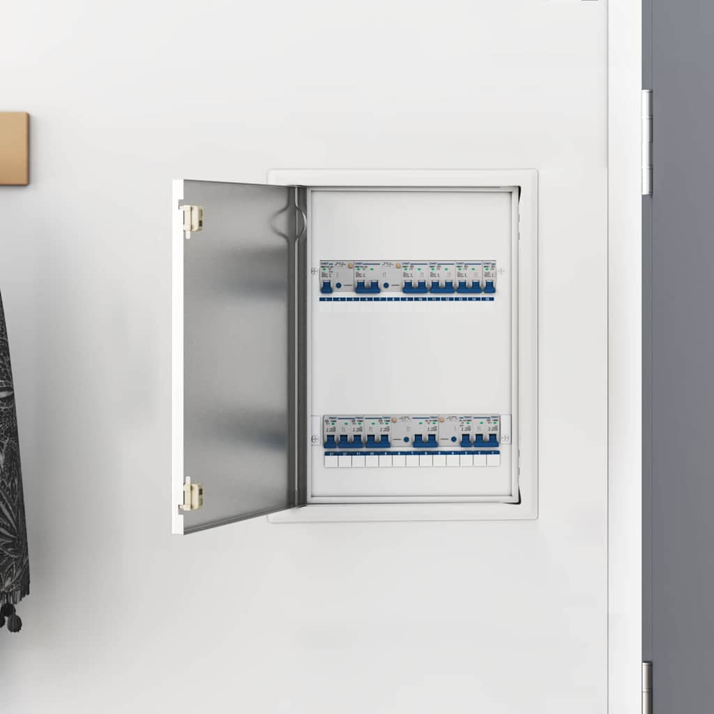 vidaXL Access Panel White 43.5 x 33 x 3 cm Steel 1