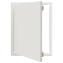 vidaXL Access Panel White 43.5 x 33 x 3 cm Steel 2