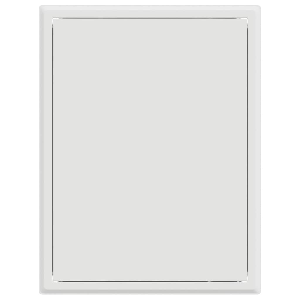 vidaXL Access Panel White 43.5 x 33 x 3 cm Steel 5
