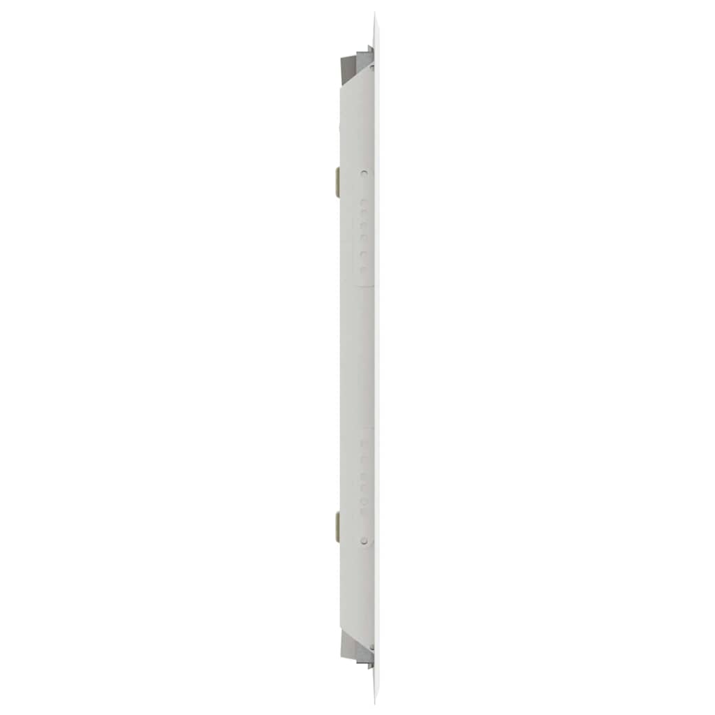 vidaXL Access Panel White 43.5 x 33 x 3 cm Steel 6