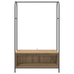 Clothes Rack Brown Oak 100 x 44 x 160 cm Engineered Wood Artisan oak