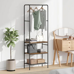 Clothes Rack 60 x 30 x 171 cm Engineered Wood Old wood
