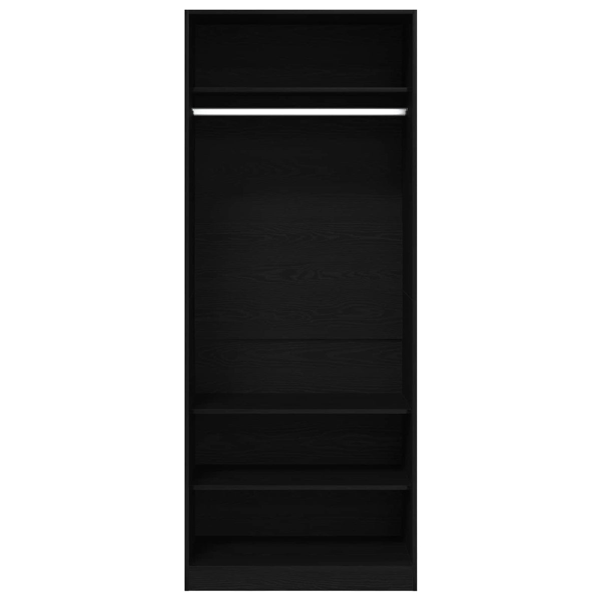 vidaXL Wardrobe Artisan Oak 80 x 50 x 200 cm Engineered Wood 2