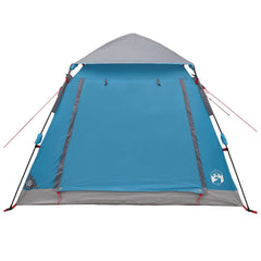 Instant Tent with Rainfly 3-Person Quick-Release 3-Person Blue