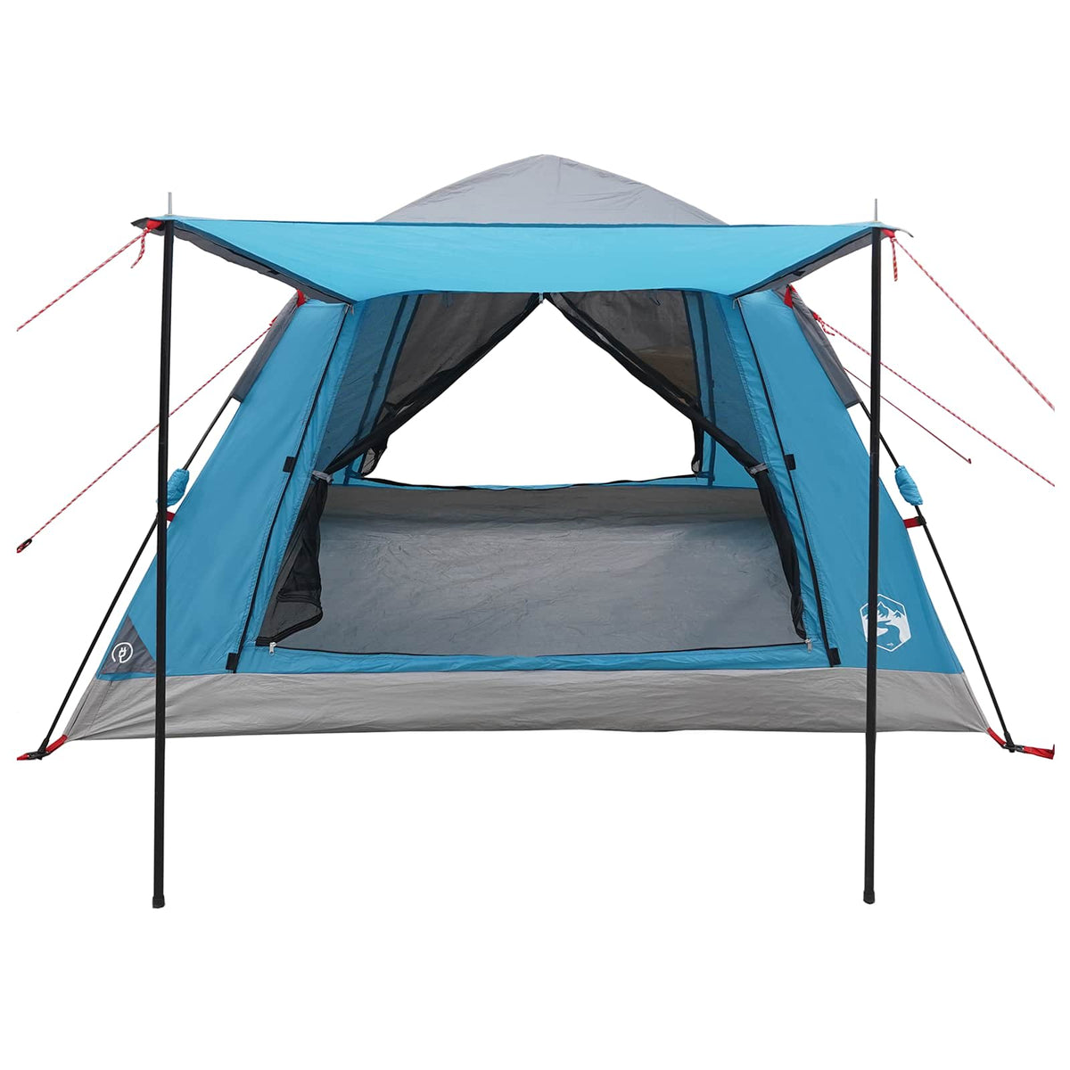 Instant Tent with Rainfly 3-Person Quick-Release 3-Person Blue