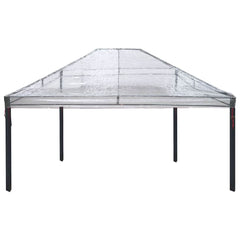 vidaXL Gazebo Cover Replacement 400 x 300 x 32 cm Transparent PVC 6