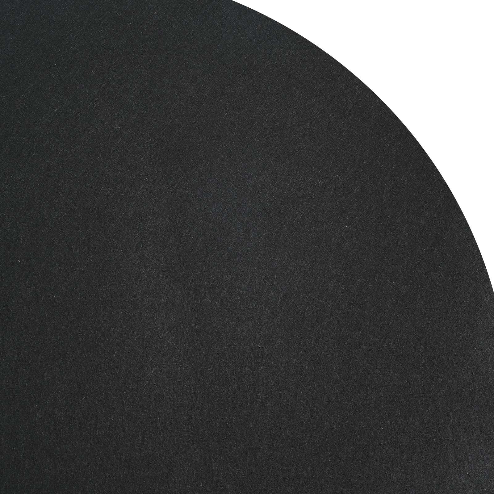 vidaXL Pool Ground Sheet Ø 396 cm (2 mm) Round Non-woven Fabric Black 6