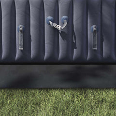 vidaXL Pool Ground Sheet 500 x 250 x 0.1 cm Rectangular Black 4