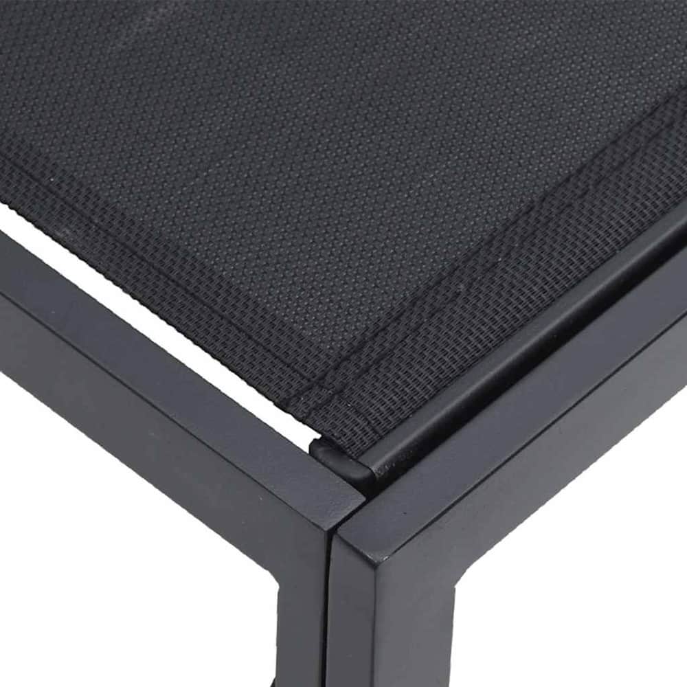 Garden Sofa Black without table