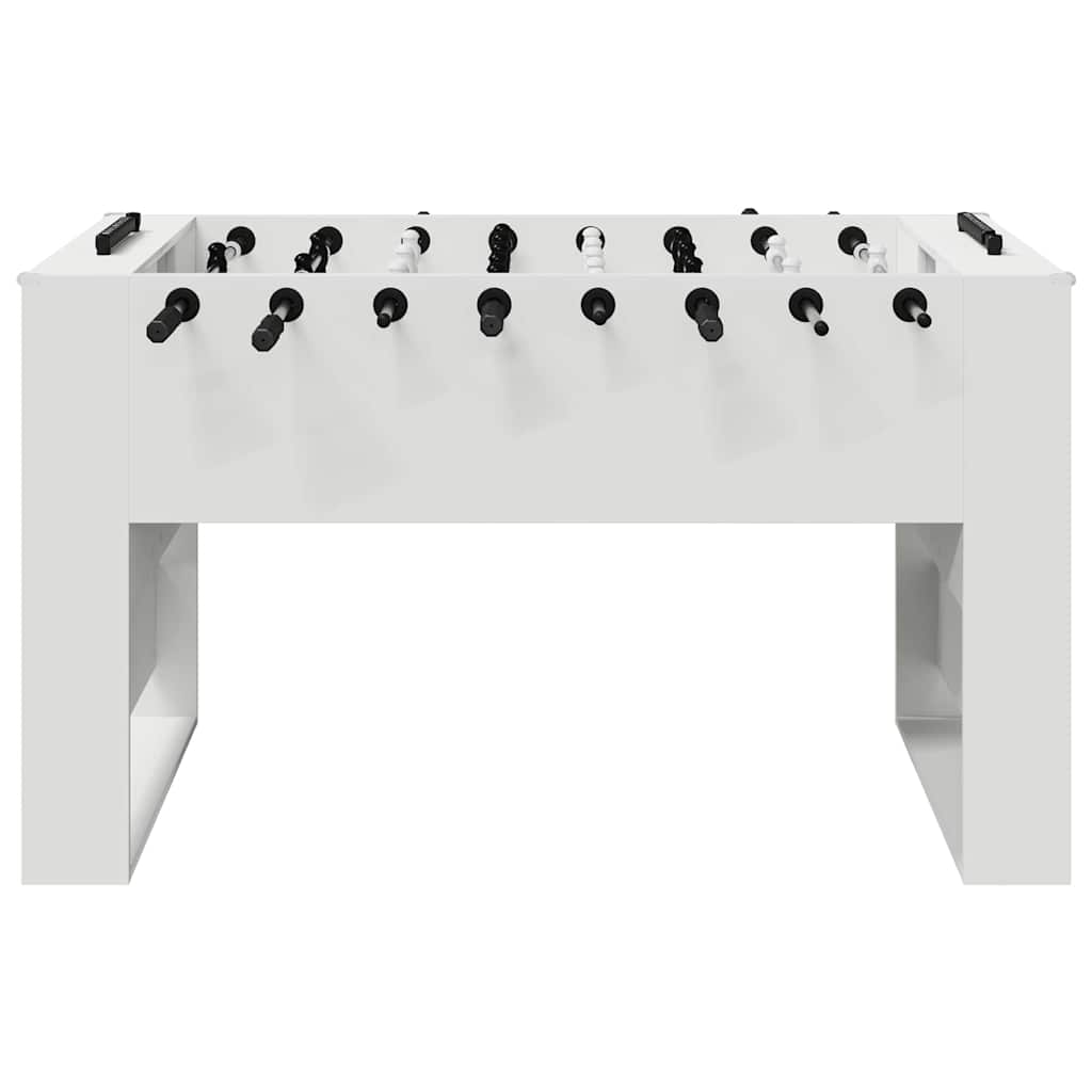 Foosball Table 146.5 x 74 x 85 cm Engineered Wood White