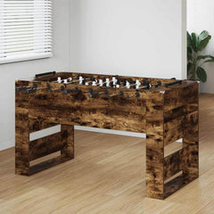 Foosball Table 146.5 x 74 x 85 cm Engineered Wood Smoked oak