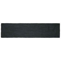 vidaXL Area Rug Dark Grey 60 x 300 cm Jute 1