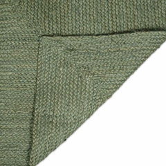 vidaXL Area Rug Olive Green 60 x 110 cm Jute 3